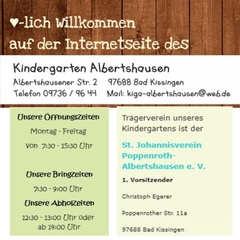 Kindergarten Albertshäuser Butzelich